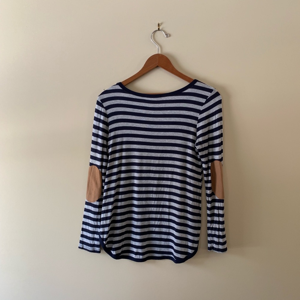 Elbow Patch Top